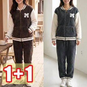 [엄마옷 로즈맘][1+1] 아준수면상하세트