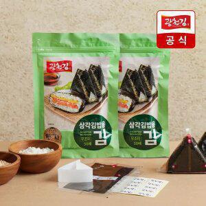 [광천김] 삼각김밥김 (무조미) 100매 + 삼각틀