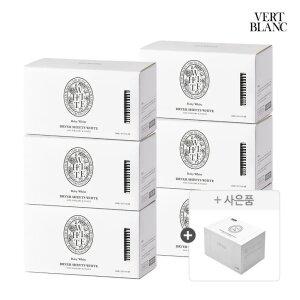 [3+3+섬유유연제 본품 증정]베르블랑 아기 건조기시트 30매 6개+섬유유연제 화이트향