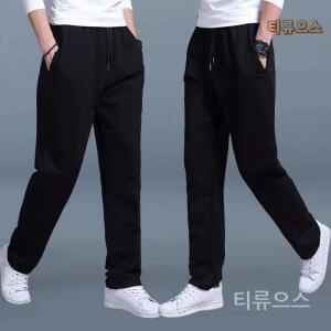 남성슬랙스 2025 새로운 남성 러닝 패션 체육관 캐주얼 조깅 운동 바지 운동복 티류으