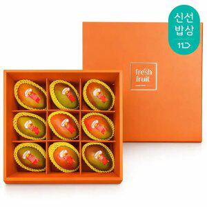 최상급 직수입 애플망고 선물세트 4kg (9입)