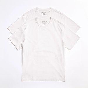 (정상가:29,900원) 베이직하우스 선물패키지 면16수 고밀도 라운드 반팔티셔츠 2팩 LY