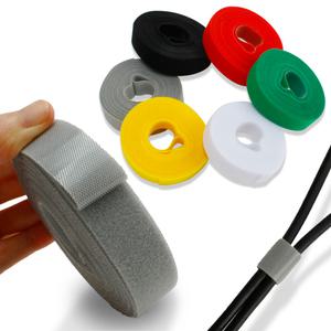 칼론 KR-RCT125 벨크로 케이블 타이 컬러 5M 폭 1.2cm 전선정리 케이블정리 컴퓨터 컷