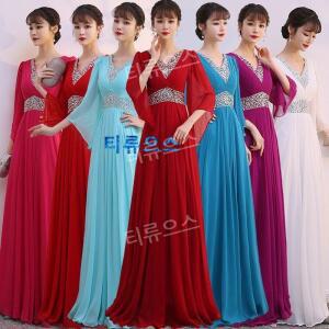 파티룩 공연무대복 합창드레스 합창단 연주회 티류으스