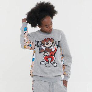 F11059 무니크영 애니메이션 베어 맨투맨 티셔츠