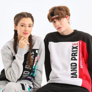 FT3004 무니크영 그랑프리 맨투맨 티셔츠