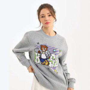 F1145 무니크영 보스 베어 맨투맨 티셔츠