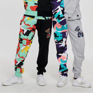 P1166 무니크영 하프 앤 하프 패턴 트레이닝 바지