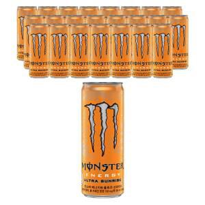 [코카콜라] 몬스터 에너지 선라이즈, 355ml, 24개