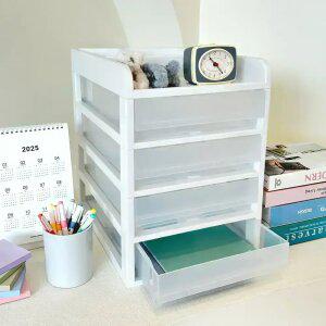 [최종 결제가 14,960원~] 아이 학습지 정리! 데스크오거나이저 A4 미니서랍장 서류정리