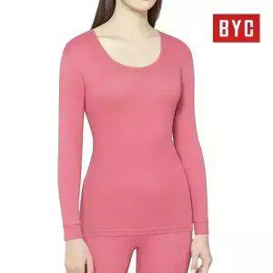 BYC 베이직 여성 내의 상하세트 양면 여자 내복 보온