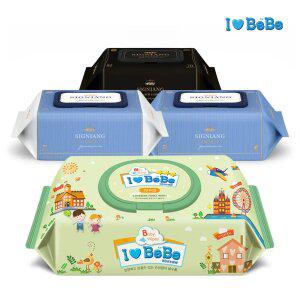 아이러브베베 포레 62g엠보싱 72매 20팩 캡형 외 BEST 아기물티슈 모음전