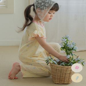 [해피버스]퓨어플라워 9부 실내복(25SS)