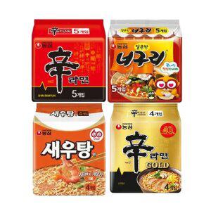 신골드혼합5(신골드1,너구리1,새우탕면1,신라면1)