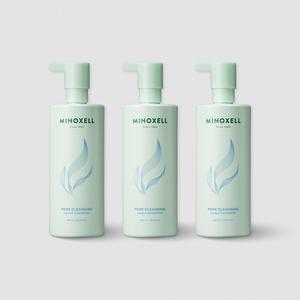 현대약품 마이녹셀 포어 클렌징 스칼프 탈모샴푸 480ml 3개