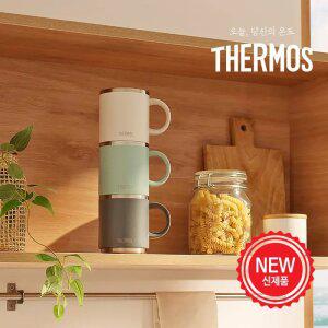 써모스 보온보냉 스태킹 머그컵 JDS-450K / 450ml
