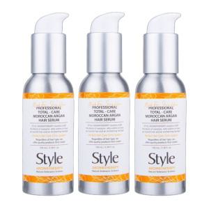 모로칸 아르간 헤어오일 에센스 100ml 3개 고영양 손상모케어