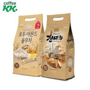 [공식판매점] 미토 호두아몬드 율무차 50T+콘푸레이크 천마차 50T(100개) 아침대용 곡
