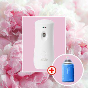 [바이오미스트] 아로마 화장실 사무실 거실 실내 자동 분사기+ 에끌라쥬 290ml 방향제