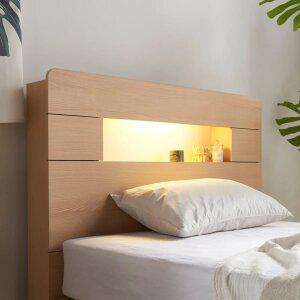 안나 LED 수납 선반 침대 헤드 SS WD1990