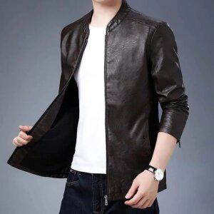 남자가죽자켓 바이커재킷 라이더 점퍼 잠바 봄 가을 겨울 패션 캐주얼 스탠드 칼라 심