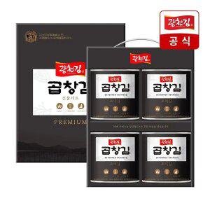 [광천김] 곱창김 캔김 4캔 선물세트