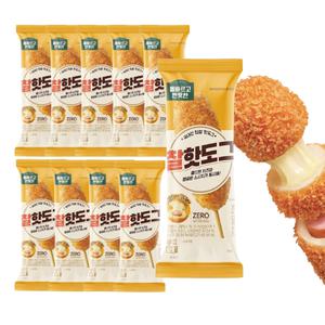 [내일도착] 올반 찰핫도그 80g x 10봉