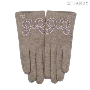 탠디 트윙클리본 스마트터치 여성용 모장갑