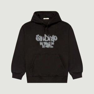 공용 그래피티 셋업 기모 후드티셔츠_100(10490-031-853-12)