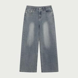 여성 스판 울트라 소프트 와이드 데님팬츠_295(10560-155-201-10)