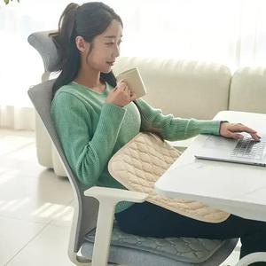 비타그램 USB 온열 전기방석 2개(아이보리)