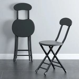 접이식 등받이 의자 인테리어 화장대 카폐 보조 간이의자
