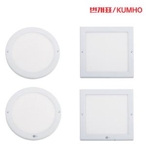 번개표 LED직부등 센서등 원형 사각 20W 현관 베란다 복도 조명