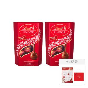 농심 린도볼 밀크 200g, 2개 + 증정(2026년 린트 캘린더 , 1개 + 쇼핑백, 1개)