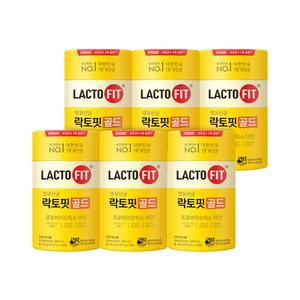 종근당건강 공식 락토핏 골드 50포 6통 (300일분)