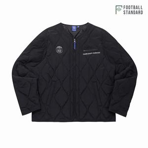 풋볼스탠다드 공용 PSG 퀄팅 패딩 자켓 E4JK429XBLK