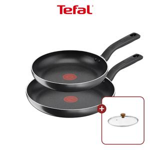 [테팔] 쿡이지 프라이팬 2종(팬24+팬28) +우드뚜껑 24cm