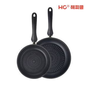 HC해피콜 티타늄 IH 인덕션 후라이팬 2종세트 (팬20cm+팬28cm)