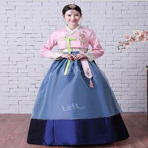 공연한복 개량 어우동 공연 한복 드레스 명절 설날 01 결혼식 화려한 색감 파티 기념