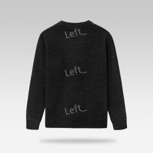 스팽글 반짝이 니트 스웨터 라운드넥 케이블 라운드 풀오버 베이직 니트티 겨울