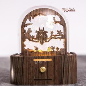 외호그와트열차 마법의성 원목 오르골 무드등 해리포터굿즈집들이개업선물선물 방꾸미