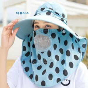 태양열 선풍기모자 USB 충전 겸용 자외선차단 티류으스