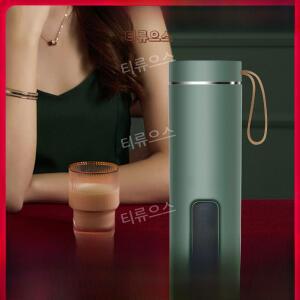 휴대용 보온믹서기 보냉믹서기 보온병 믹서기 텀블러 티류으스