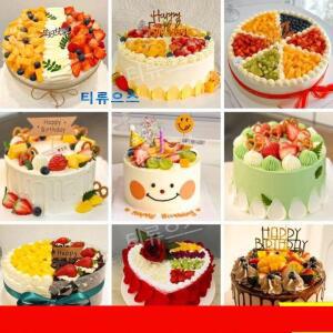 모조생일케이크 모형 기념일 모조케익 파티룸 스튜디오 티류으스