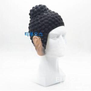 티류으스 할로윈 부처님 불상 마스크 석가모니 가발 가면 웃긴 소품