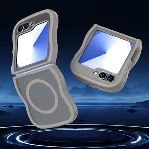 최신 귀여운 갤럭시 Z플립 케이스 웨이브 범퍼 맥세이프 / 핸드폰케이스 지플립6 5 4