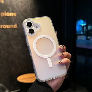 최신 아이폰17 케이스 오로라 맥세이프 마그네틱 / 핸드폰케이스 프로 프로맥스 에어