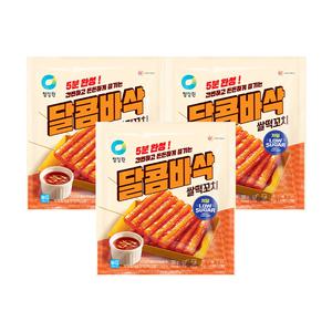 청정원 달콤바삭쌀떡꼬치 380g, 3개