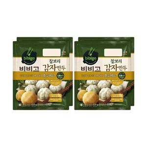 CJ 비비고 찰보리감자만두 400g, 2입, 2개