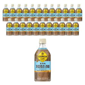 [코카콜라] 조지아 크래프트 저칼로리 라떼 470ml, 24개